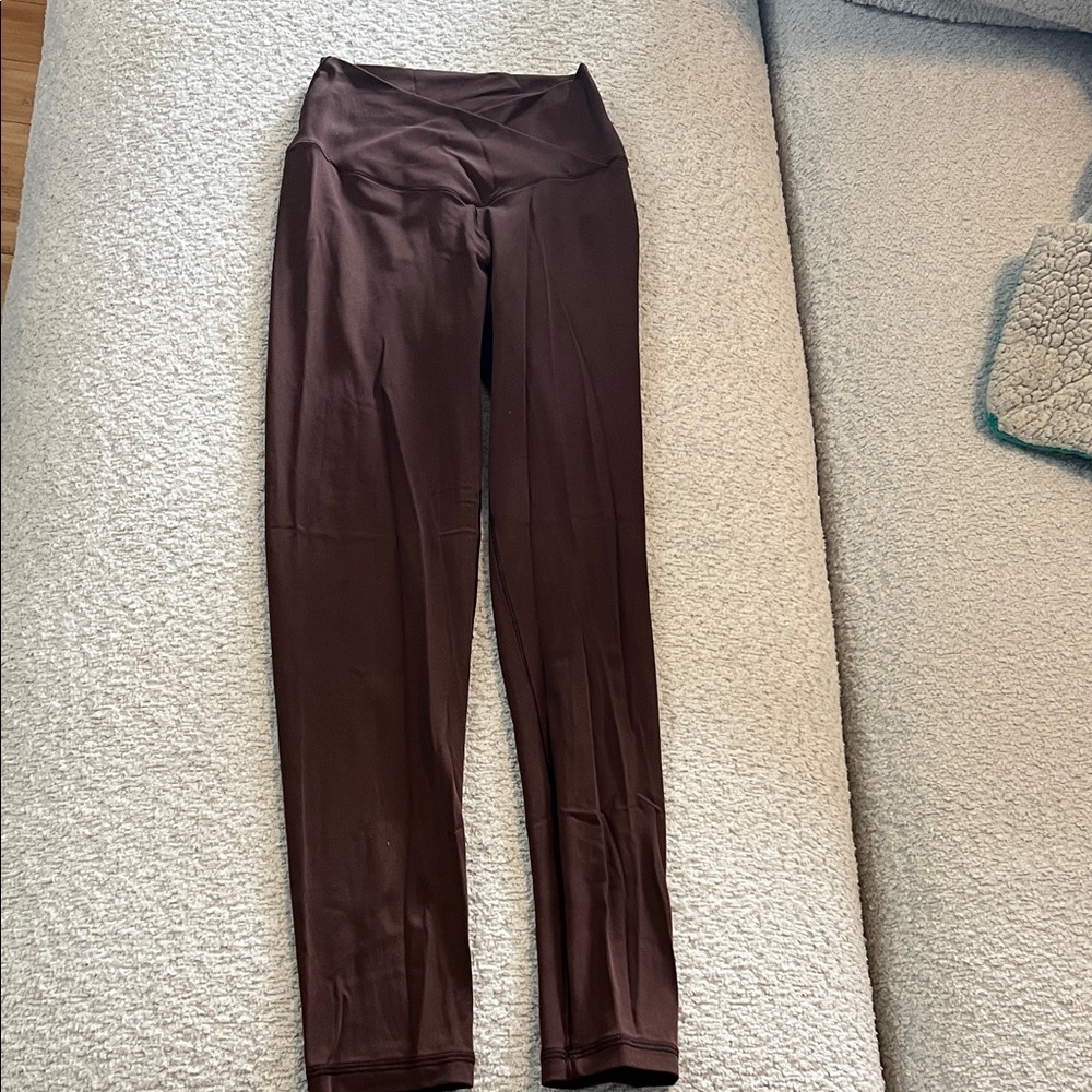 Aerie Chocolate Brown High-Waisted Leggings